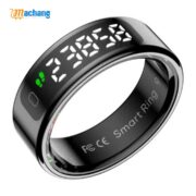 COLMI R12 Smart Ring with Display Screen and Touch – Black