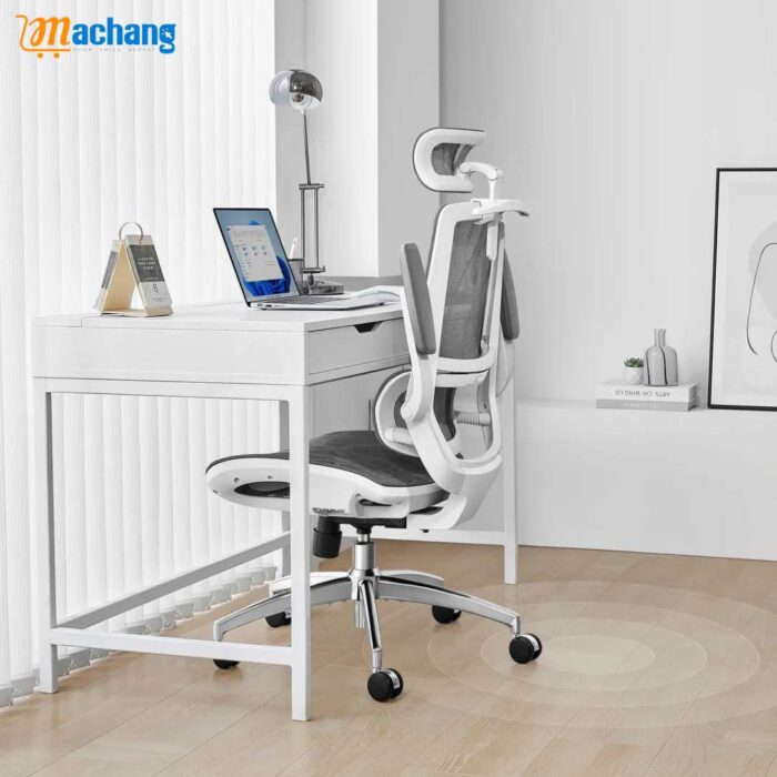 Sihoo M59AS Space-Saving Ergonomic Office Chair with Flip-Up Arms - Image 6