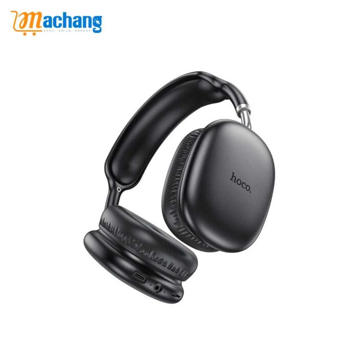 Hoco W35 Air Wireless Headphone-Black Color - Image 2