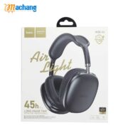 Hoco W35 Air Wireless Headphone-Black Color - Image 3