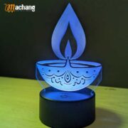 GearUP Multicolor Acrylic Night Lamp - Image 3