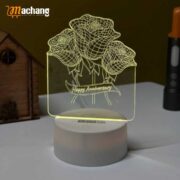 GearUP Multicolor Acrylic Night Lamp