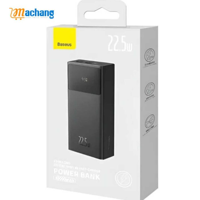 Baseus (PPXD2-20) 22.5W 20000mAh Fast Charging Power Bank with Builtin Cable - Image 3