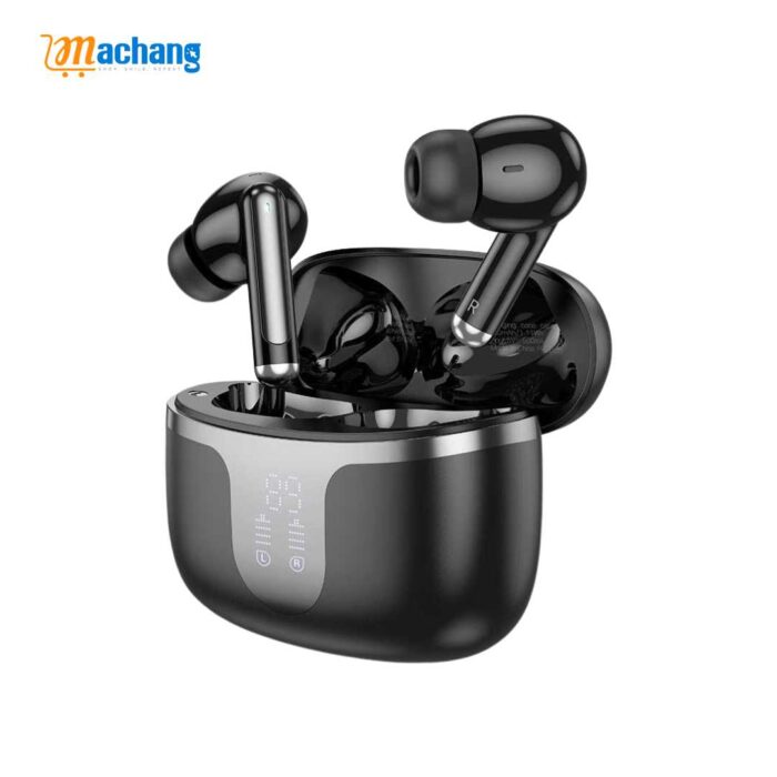 HOCO EQ10 Plus ANC ENC Noise Reduction Wireless Earbuds LED Display - Image 1