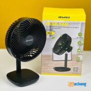 Awei F23 Portable USB Rechargeable Desk Fan - Image 2
