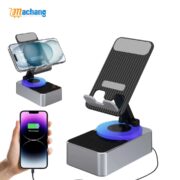 3-in-1 Bluetooth Speaker with Phone Stand & Power Bank - Image 2