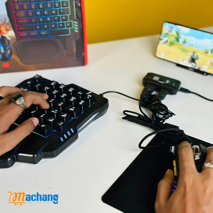 GearUP K190 Mobile Gaming RGB Keyboard & Mouse Combo - Image 3