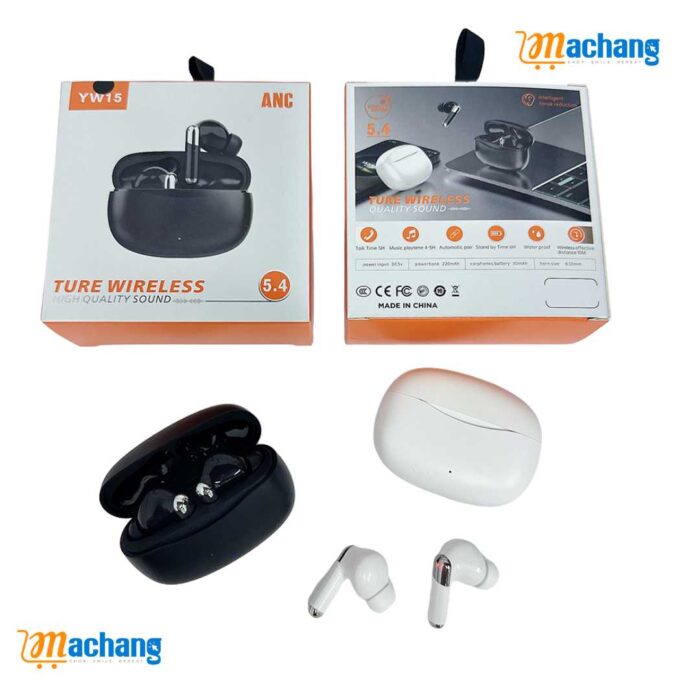 YW15 Active Noise Cancelling Earbuds - Image 1