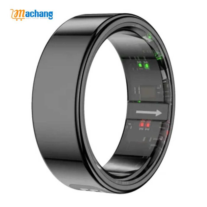 COLMI R12 Smart Ring with Display Screen and Touch – Black - Image 4