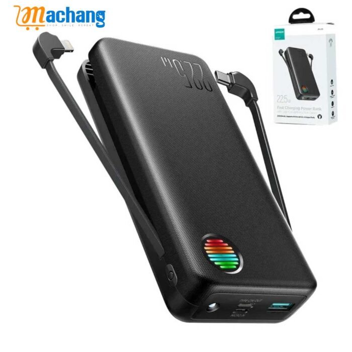 Joyroom JR-L015 22.5W 20000mAh Power Bank With Dual Cables - Image 3