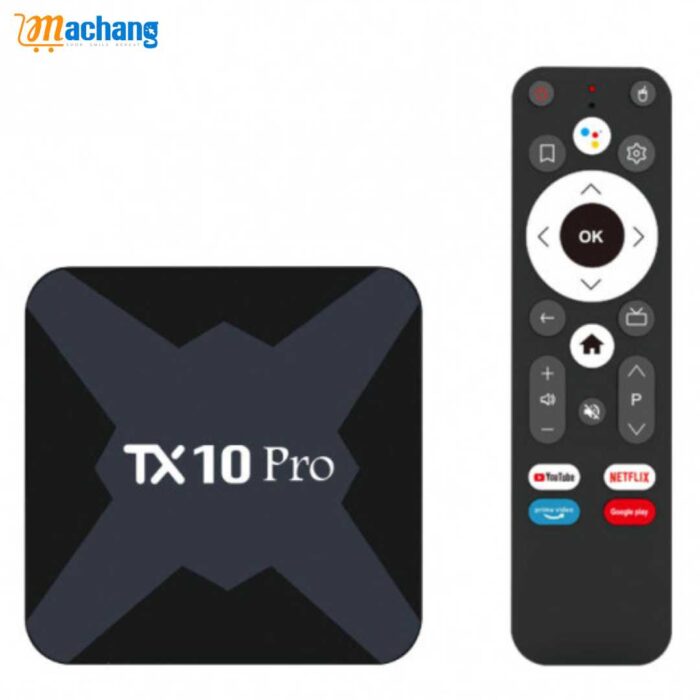 TX10 Pro 4K Android TV Box with Voice Control Remote - Image 1