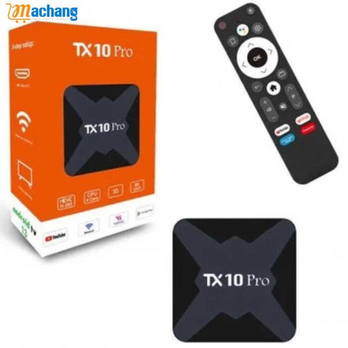 TX10 Pro 4K Android TV Box with Voice Control Remote - Image 2